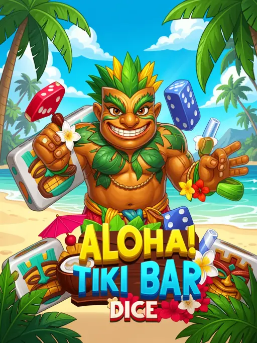 Aloha! Tiki Bar dice