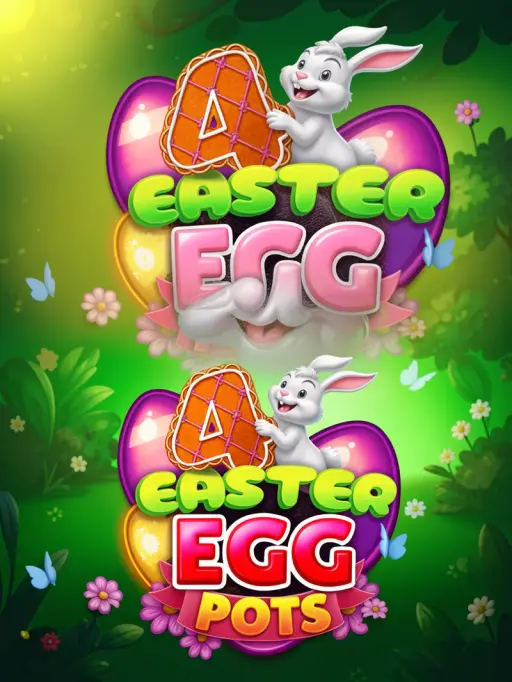 4 Easter Egg Pots