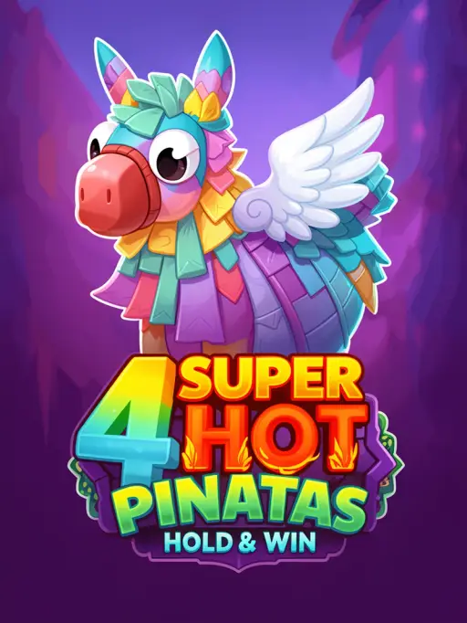 4 Super Hot Pinatas: Hold&Win