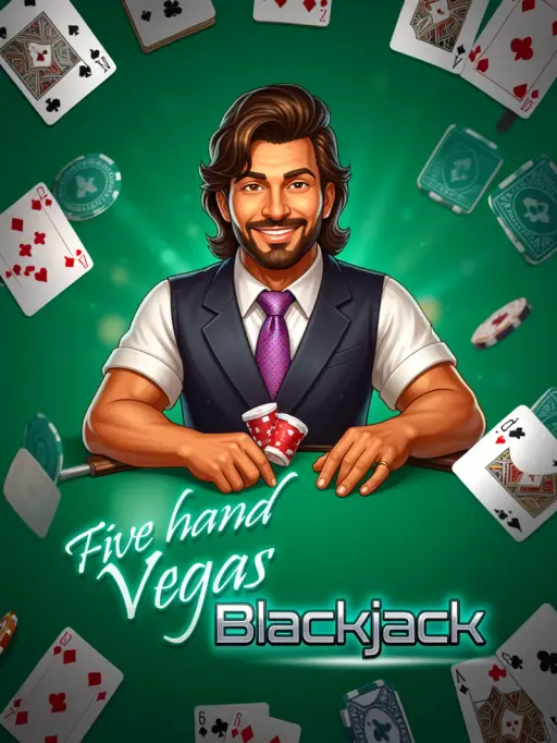 Five Hand Vegas Blackjack V2